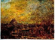 Giovanni Segantini Ebene beim Eindunkeln France oil painting artist